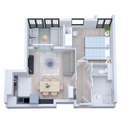 L'Eden - T2 Neuf Avec Loggia Et Parking Prive - Proche Rer A & Disneyland Chessy  Ngoại thất bức ảnh